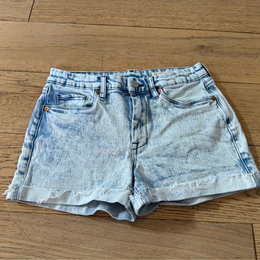 BlankNYC The Fulton Light Acid Wash High Rise Distressed Denim Size 27‎ (889)